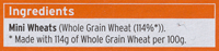 Mini wheats 114% wholegrain