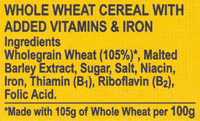 Weetabix 105% wholegrain